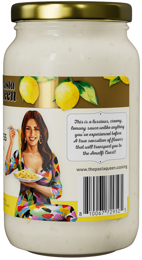 pasta queen creamy lemon sauce description